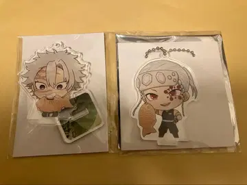 귀멸의 칼날 세가 콜라보 카페 타이야키 아크릴 키링