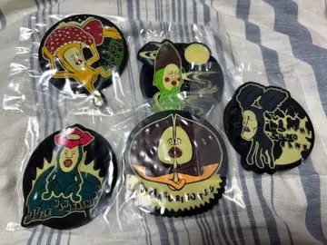 코비토즈칸 제일복권 H상 축광 러버 코스터 5개 세트