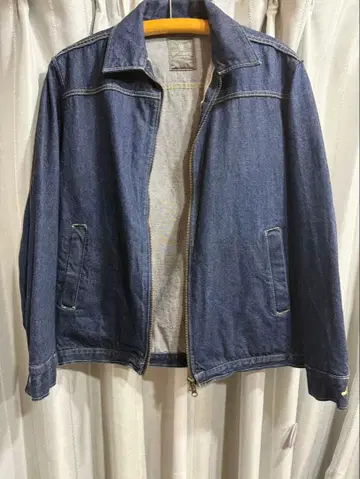 TRI'COMPO 다크 블루 데님 자켓