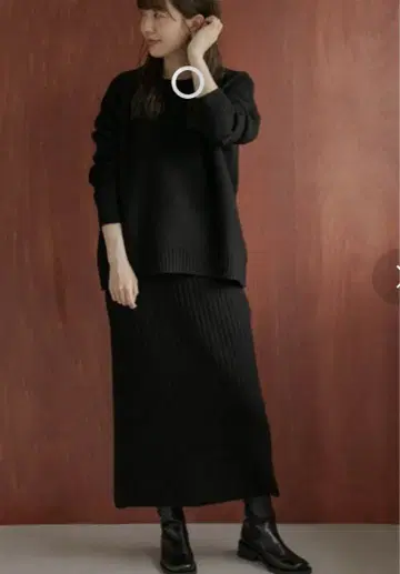 URBAN RESEARCH Sonny Label 니트 셋업 블랙