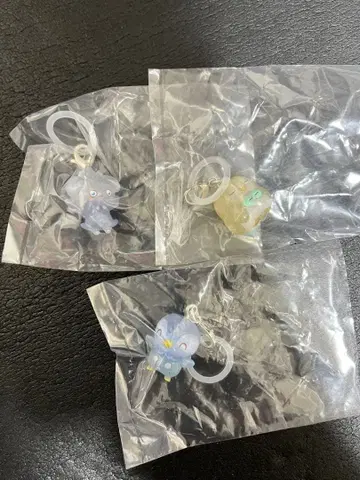 포켓피스 메지루시 가챠 마스코트 3종 세트