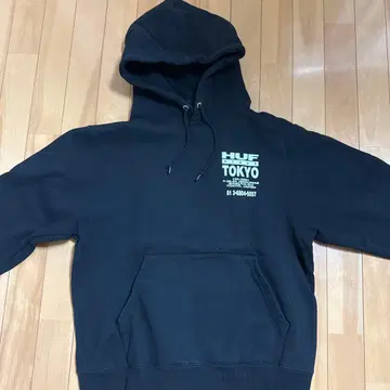 HUF TOKYO 후드티 블랙