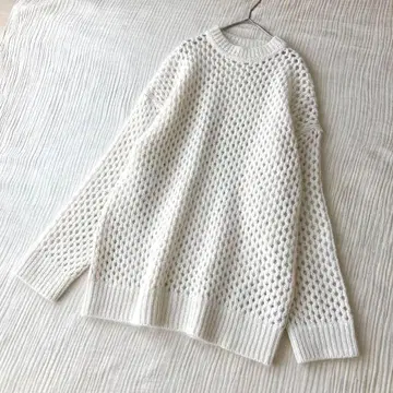 정가 3만 개럴개런트 모헤어 x 실크 x 울 메쉬 니트