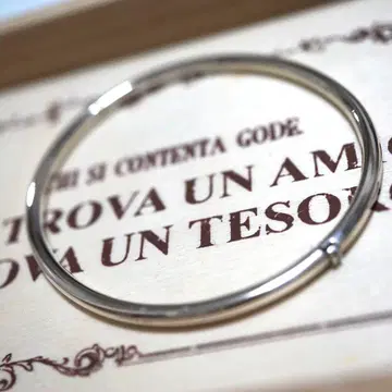 실버 팔찌 뱅글 은 정품 실버 925 심플 선물