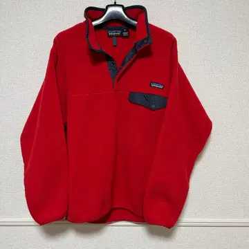patagonia Synchilla 플리스 자켓 M 빨간색 레드