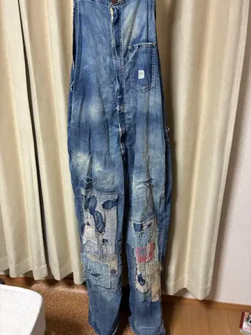 anachronorm 데님 오버롤 리메이크