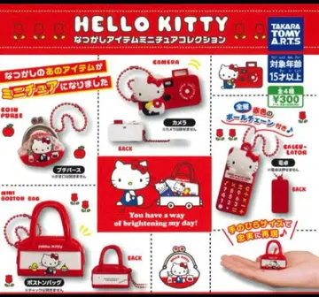 헬로키티 추억의 아이템 미니어처 컬렉션 컴프 세트
