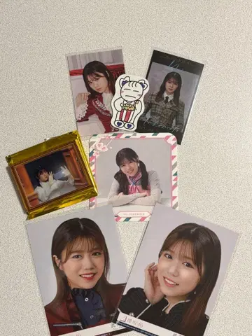 사쿠라자카46 타케모토 유이 7세트 브로마이드 마그넷 스티커