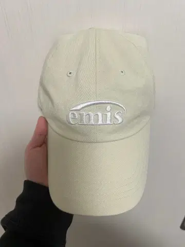 emis 베이지 화이트 아이보리 캡