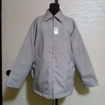 베이지 점퍼 블루종 충전솜 쇼와 레트로 미착용 일본제 유니치카