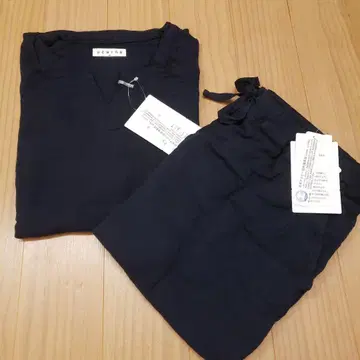 UCHINO 룸웨어 세트 M 다크 블루