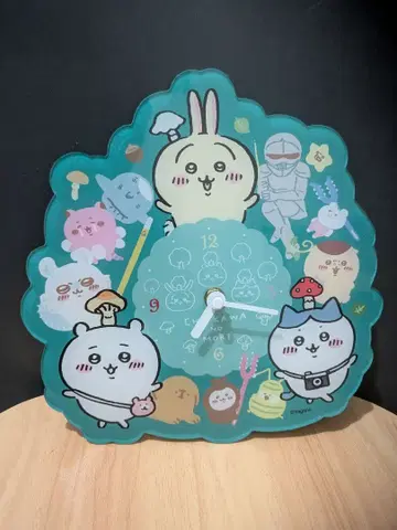 치이카와 치이카와의 숲 아크릴 시계