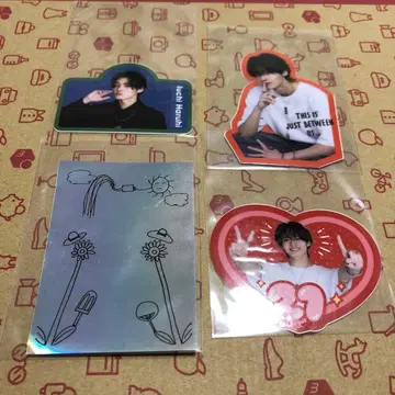 이노우치 유우히 벌스데이 이벤트 Secret Base 스티커 4매