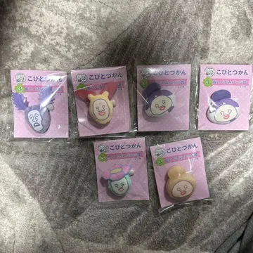 코비토즈칸 캐릭터 복권 3번 인형 배지