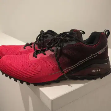 ULTRA 트레일 러닝화 빨간색/블랙 약 26cm