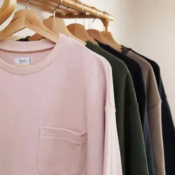 Yuan Cotton Sweat Crew With Pocket L/XL