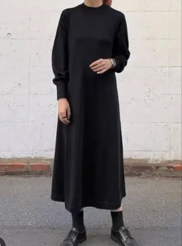 유니클로 니트 원피스