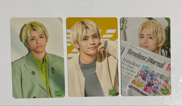 timelesz 트레이딩 카드 사토 쇼리/시노즈카 다이키