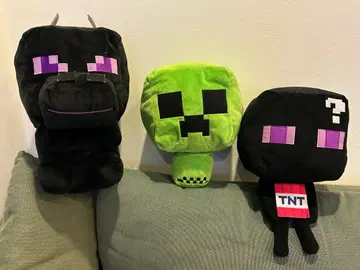 Minecraft 봉제 인형 세트