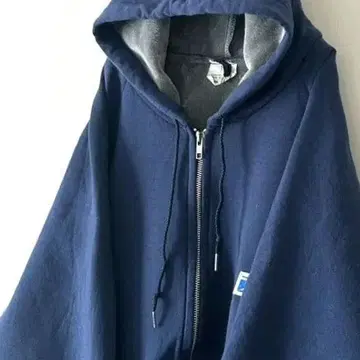 POSTAL SERVICE 자수 후드티 네이비 네이비 컬러 구제 의류