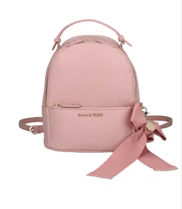 Maison de FLEUR 리본 백팩 핑크 F