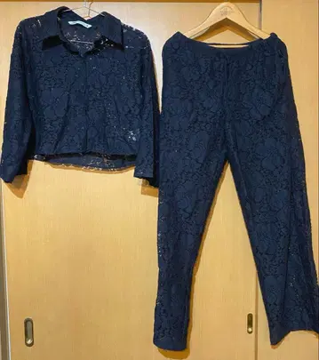 ZARA 자라 레이스 셋업 블랙 여성용 S XS