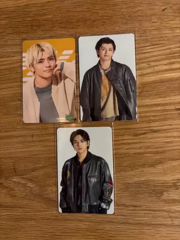 timelesz 사토 쇼리 시노즈카 다이키 트레이딩 카드 CD 특전