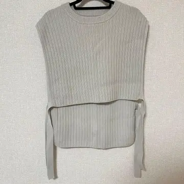 HARE 리브 니트 베스트