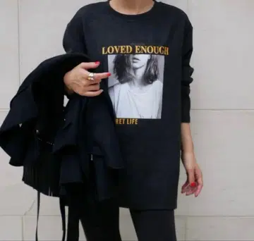 Bebeod 레터링 그래픽 프린트 풀오버 pbselec