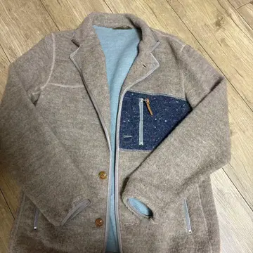 저널 스탠다드 울 혼방 베이지 자켓