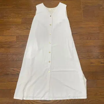 고베 레터스 화이트 롱베스트