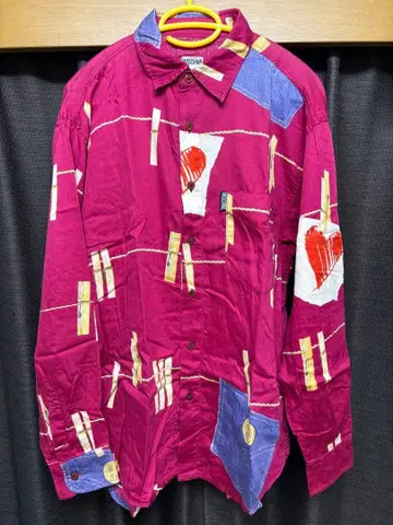 모스키노진스 긴팔 셔츠 이탈리아제 올 패턴 캐주얼