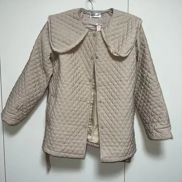 La Florence 퀼팅 자켓 베이지 프리 사이즈