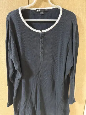 Y-3 긴팔 티셔츠 블랙 L