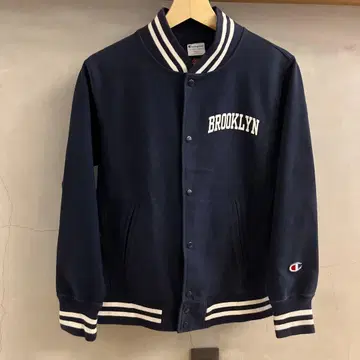 Champion 바시티 자켓 BROOKLYN 네이비 S