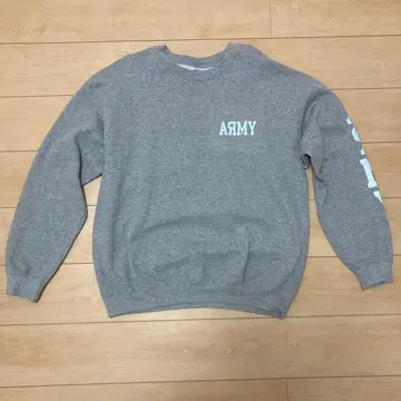 US ARMY 리플렉터 프린트 맨투맨 구제 의류 GILDAN