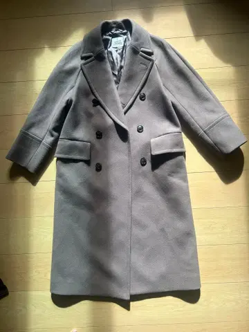 유나이티드 애로우즈 해밀턴 울 MIX 롱 코트 S 사이즈