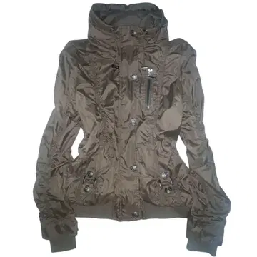 y2k 헤이세이 갸루 밀리터리 후드 자켓