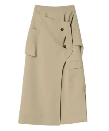 UN3D. CROSS DESIGN SK / 크로스 디자인 스커트