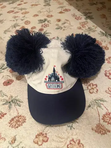 미키마우스 폼폼캡 1983년