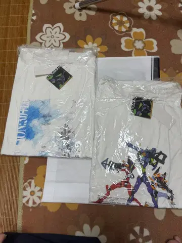 에반게리온 T셔츠 XXL 2장 세트