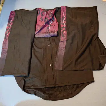 NIER 기모노풍 소매 겨울 상품 속기모 아우터