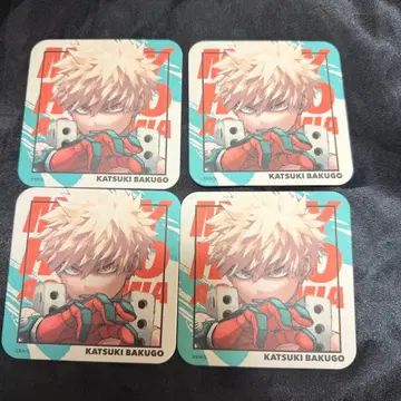 히로아카전 바쿠고 아트 코스터 아토코