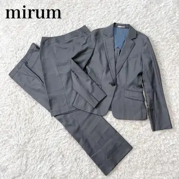 새상품급 미라무 코나카 스커트 팬츠 수트 셋업 3세트