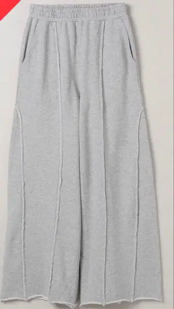 아웃심 우라케 와이드 팬츠 지나시스