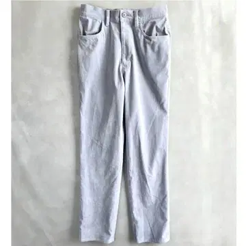 컨디션 최상 스티븐 앨런 L 사이즈 워셔블 벨벳 슬림 팬츠 색스