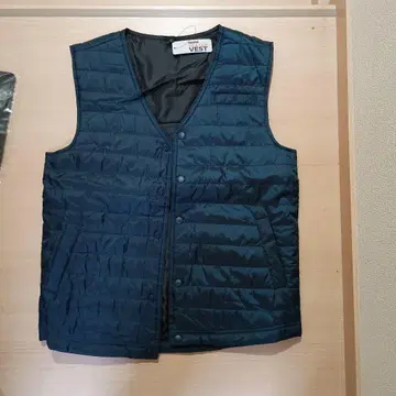 히터 포함 베스트 네이비 L 사이즈