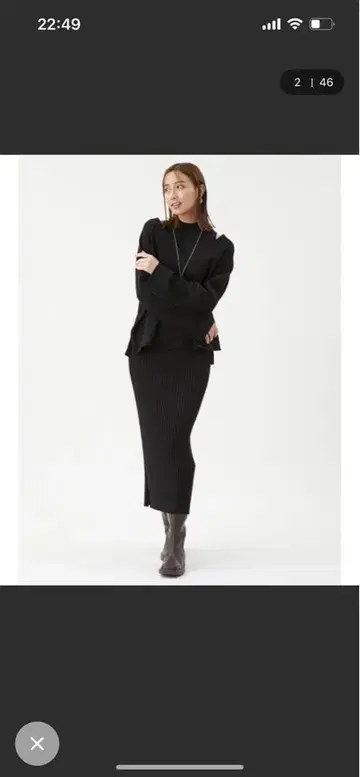 Mila Owen 양득 레이어드 니트 원피스