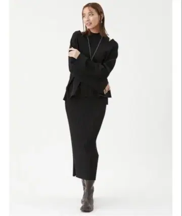 Mila Owen 양득 레이어드 니트 원피스