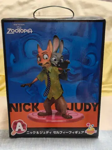 해피 복권 A상 주토피아 피규어 닉 & 주디